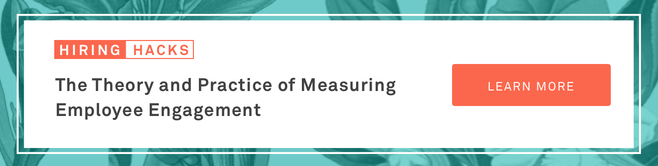 Hiring Hacks - Culture Amp - Employee Engagement Survey Hiring Hacks - Culture Amp - Employee Engagement Survey